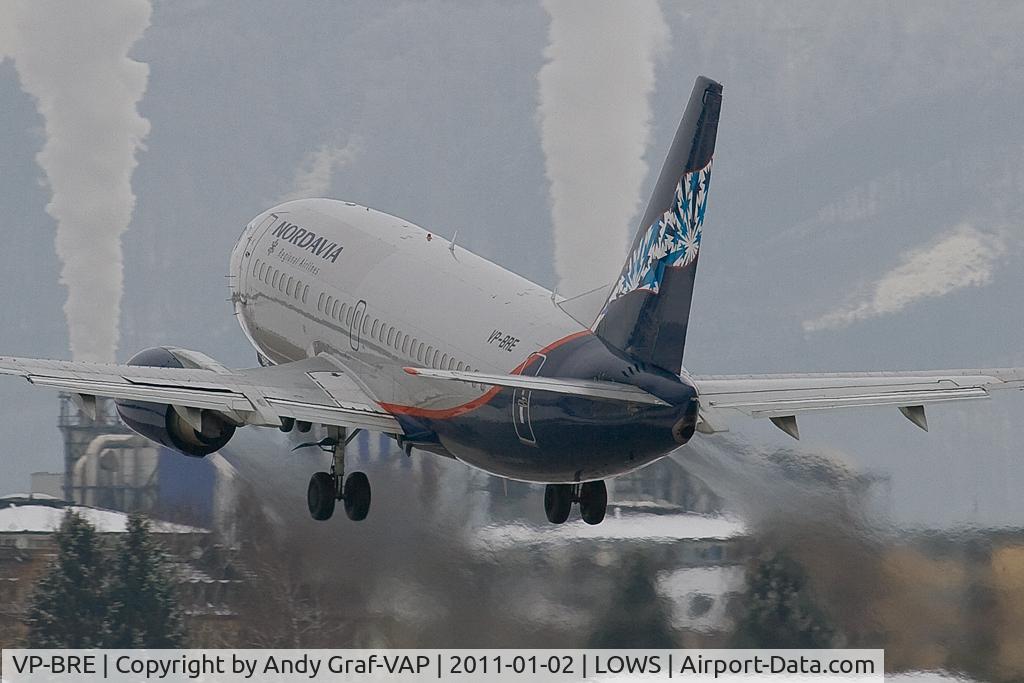 VP-BRE, 1992 Boeing 737-53C C/N 24827, Nordavia 737-500