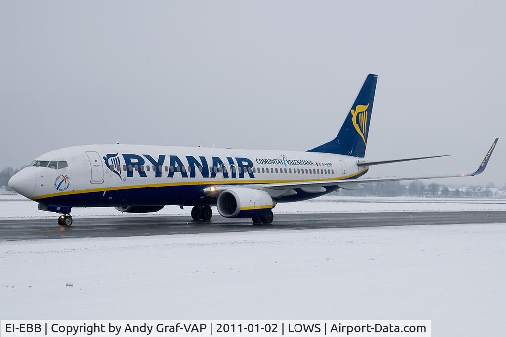 EI-EBB, 2009 Boeing 737-8AS C/N 37519, Ryanair 737-800