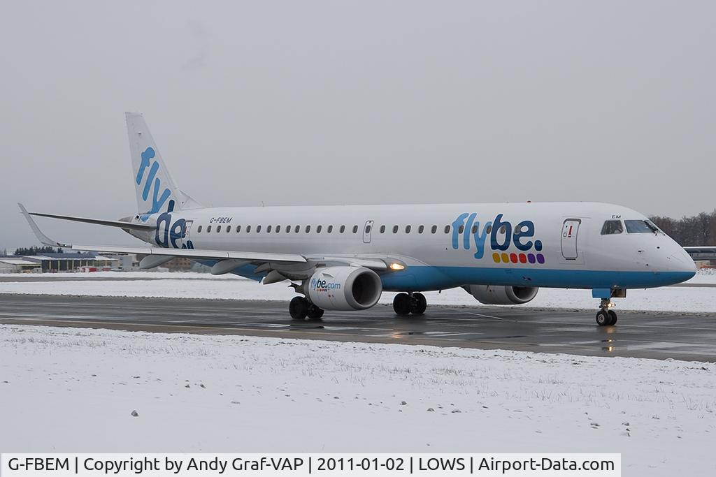 G-FBEM, 2008 Embraer 195LR (ERJ-190-200LR) C/N 19000204, FlyBe EMB190