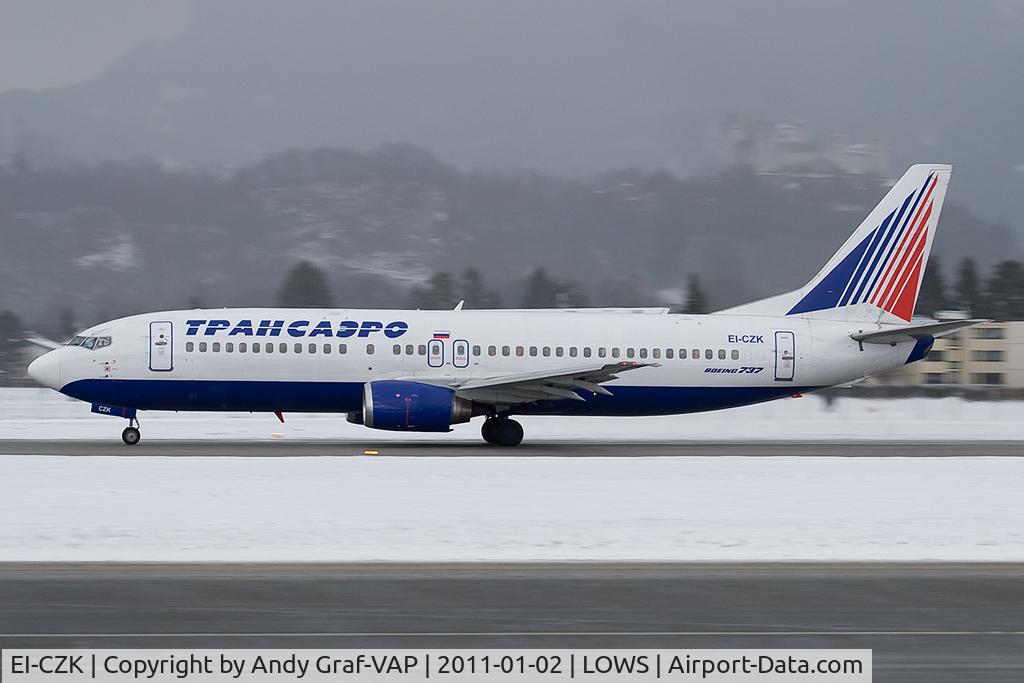 EI-CZK, 1989 Boeing 737-4YO C/N 24519, Transaero 737-400