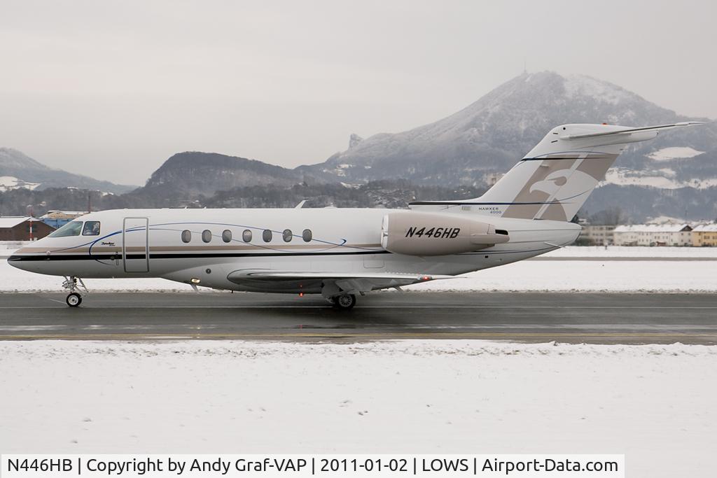 N446HB, 2010 Hawker Beechcraft 4000 C/N RC-46, Hawker 4000