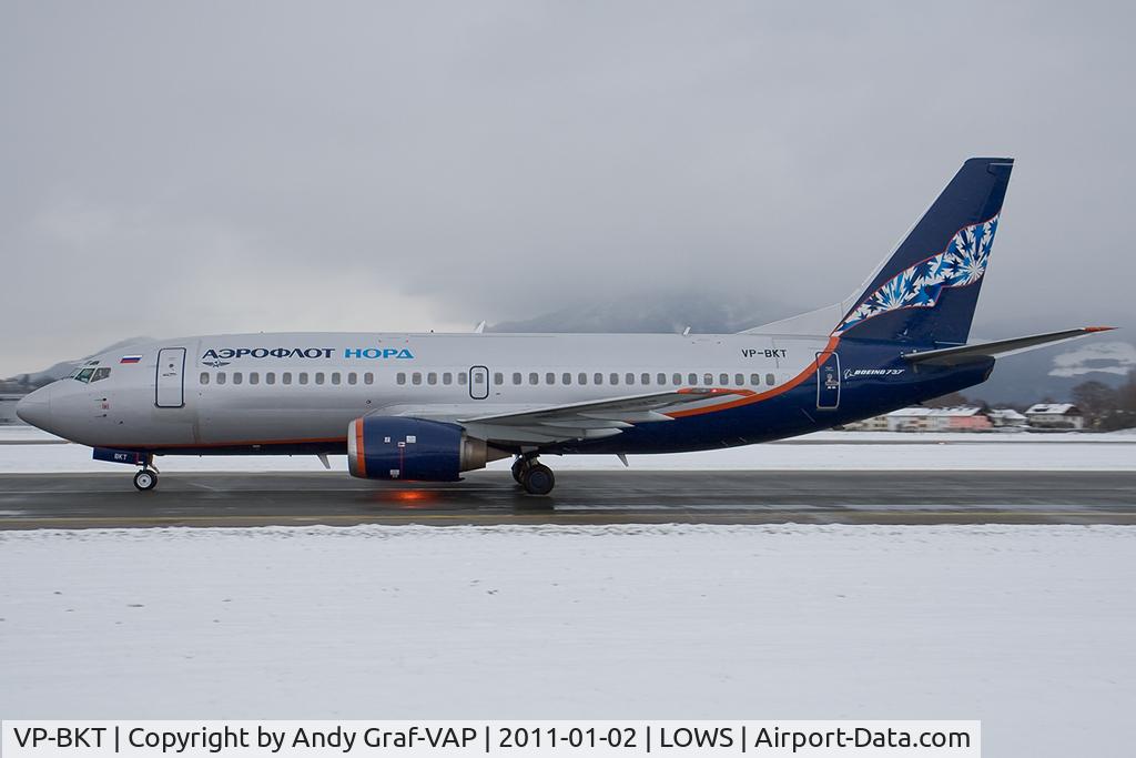 VP-BKT, 1997 Boeing 737-33R C/N 28871, Aeroflot Nord 737-300