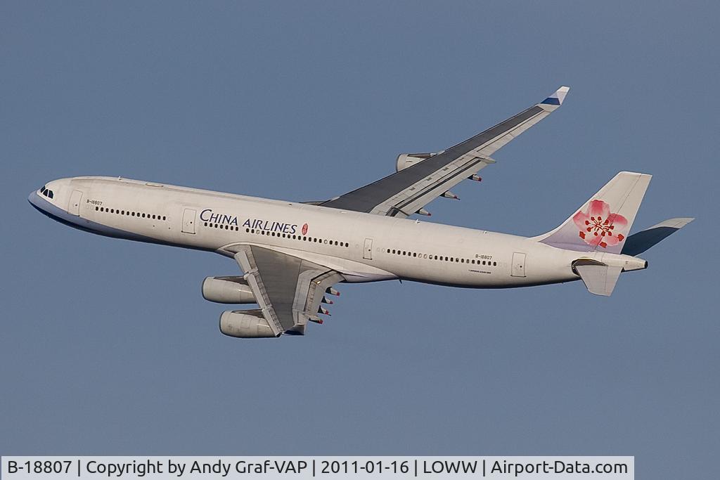 B-18807, 2003 Airbus A340-313 C/N 541, China Airlines A340-300