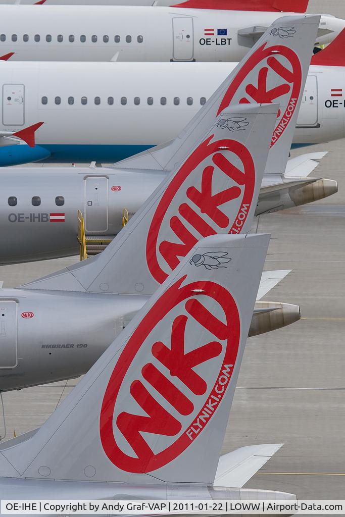 OE-IHE, 2010 Embraer 190LR (ERJ-190-100LR) C/N 19000387, NIKI EMB190