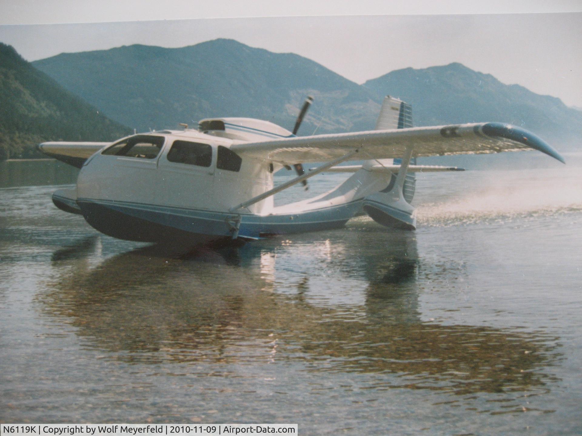 N6119K, 1947 Republic RC-3 Seabee C/N 305, Engine GSO 480
