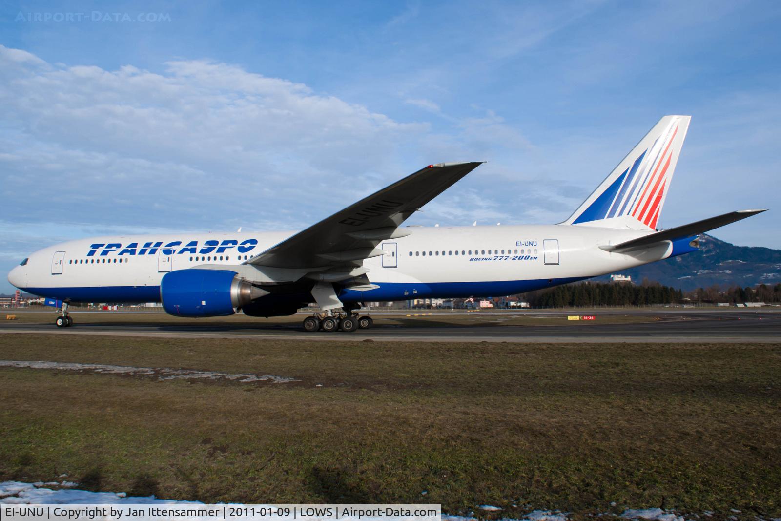 EI-UNU, 1998 Boeing 777-212/ER C/N 28998, Wintercharter @ LOWS