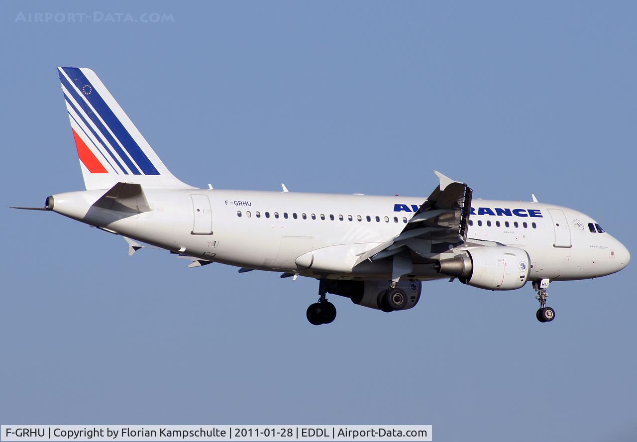 F-GRHU, 2001 Airbus A319-111 C/N 1471, .