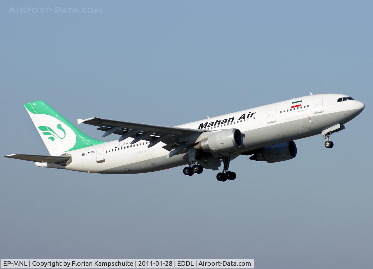 EP-MNL, 1992 Airbus A300B4-603 C/N 623, .