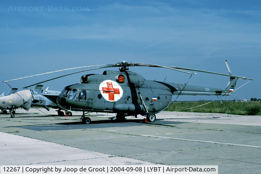 12267, Mil Mi-8T Hip C/N 10943, medivac version of the Mi-8