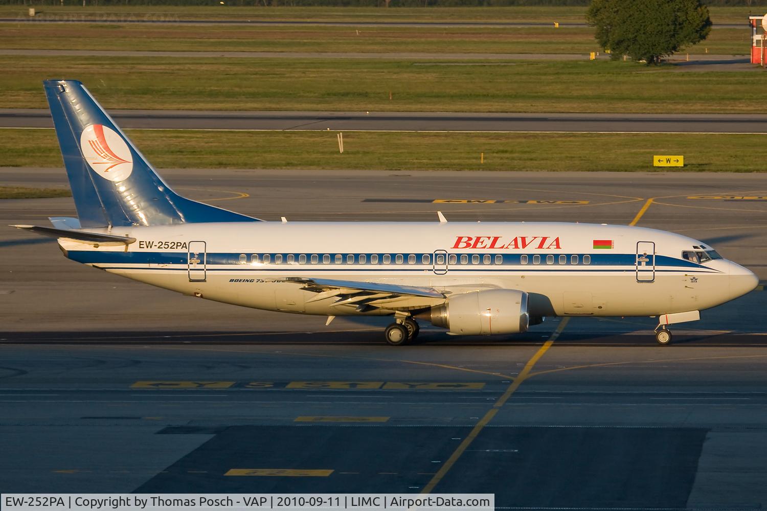 EW-252PA, 1996 Boeing 737-524 C/N 26340, Belavia