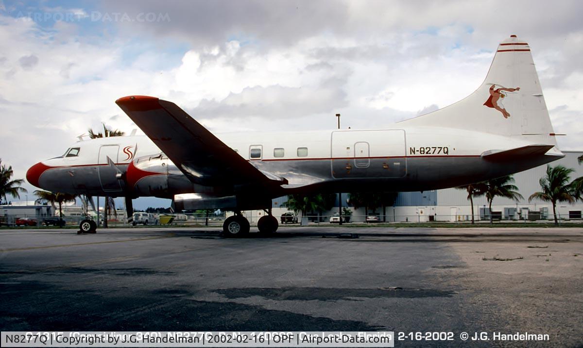 N8277Q, 1955 Convair C-131F (R4Y-1) Samaritan C/N 282, Taken at 
at Opa Locka 2-16-2002