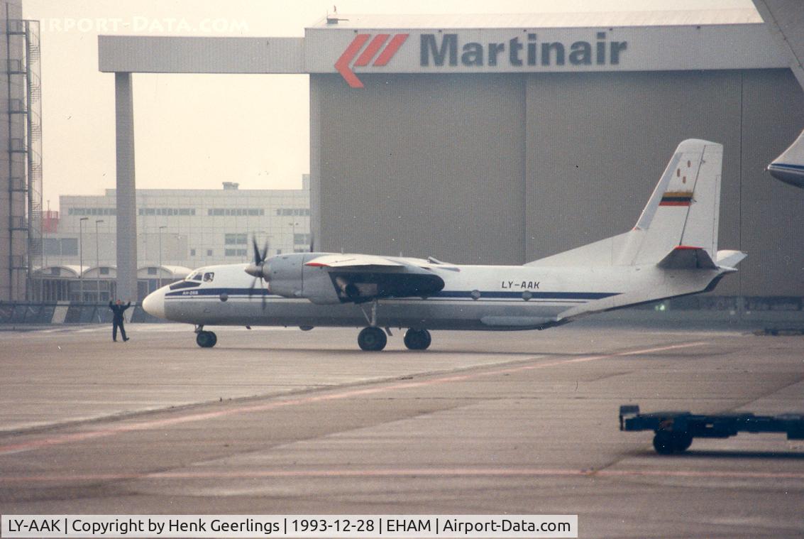 LY-AAK, 1981 Antonov An-26B C/N 11203, Lithuanian Airlines , AN-26B