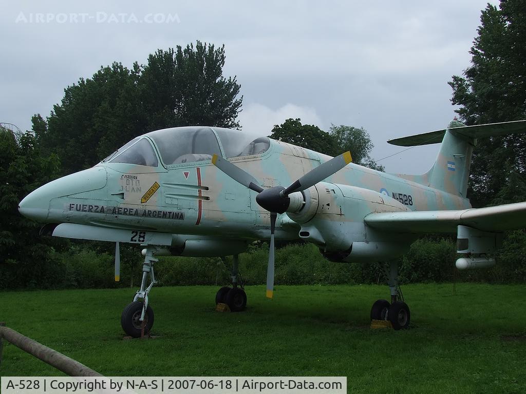 A-528, 1979 FMA IA-58A Pucará C/N 028, Preserved at Flixton Museum