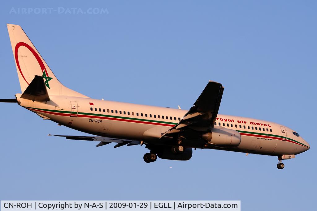 CN-ROH, 2006 Boeing 737-85P C/N 33978, Short final