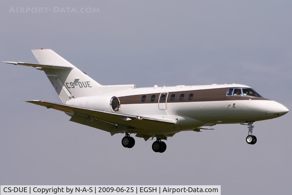 CS-DUE, 2008 Hawker Beechcraft 750 C/N HB-11, Arriving 09