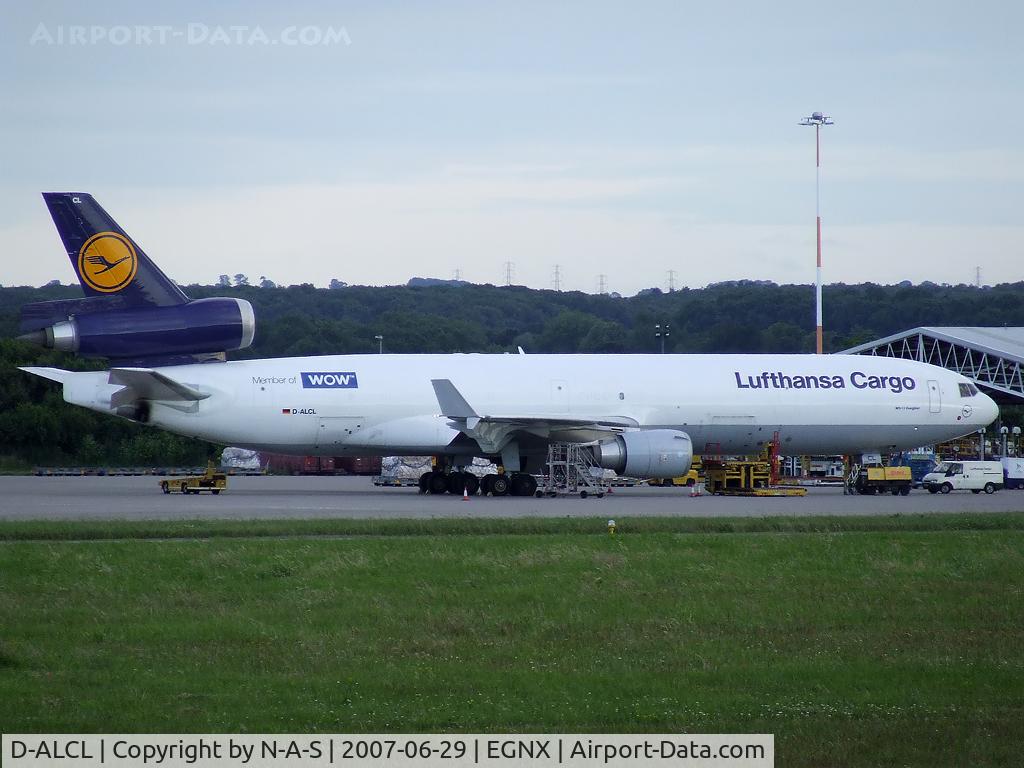 D-ALCL, 2000 McDonnell Douglas MD-11F C/N 48804, Parked at the Cargo ramp