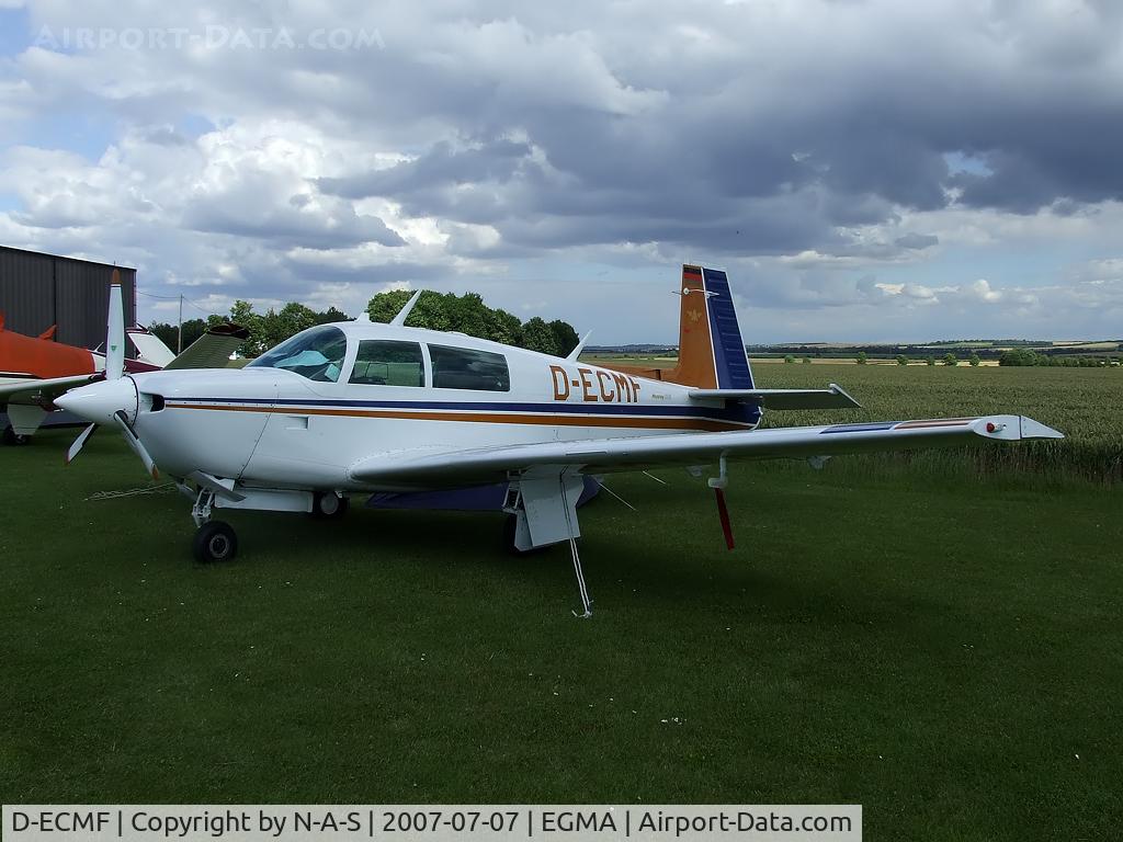 D-ECMF, Mooney M20J 201 C/N 24-1011, Mooney visiting for Flying Legends