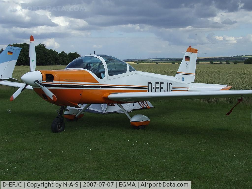 D-EFJC, 1971 Bolkow BO-209 Monsun 160RV C/N 125, Visitor for Flying Legends