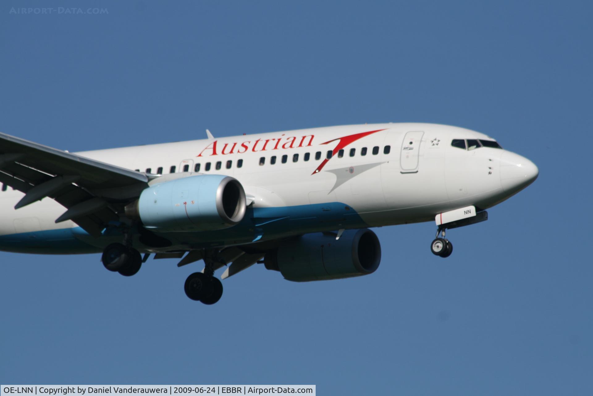 OE-LNN, 2000 Boeing 737-7Z9 C/N 30418, Flight OS351