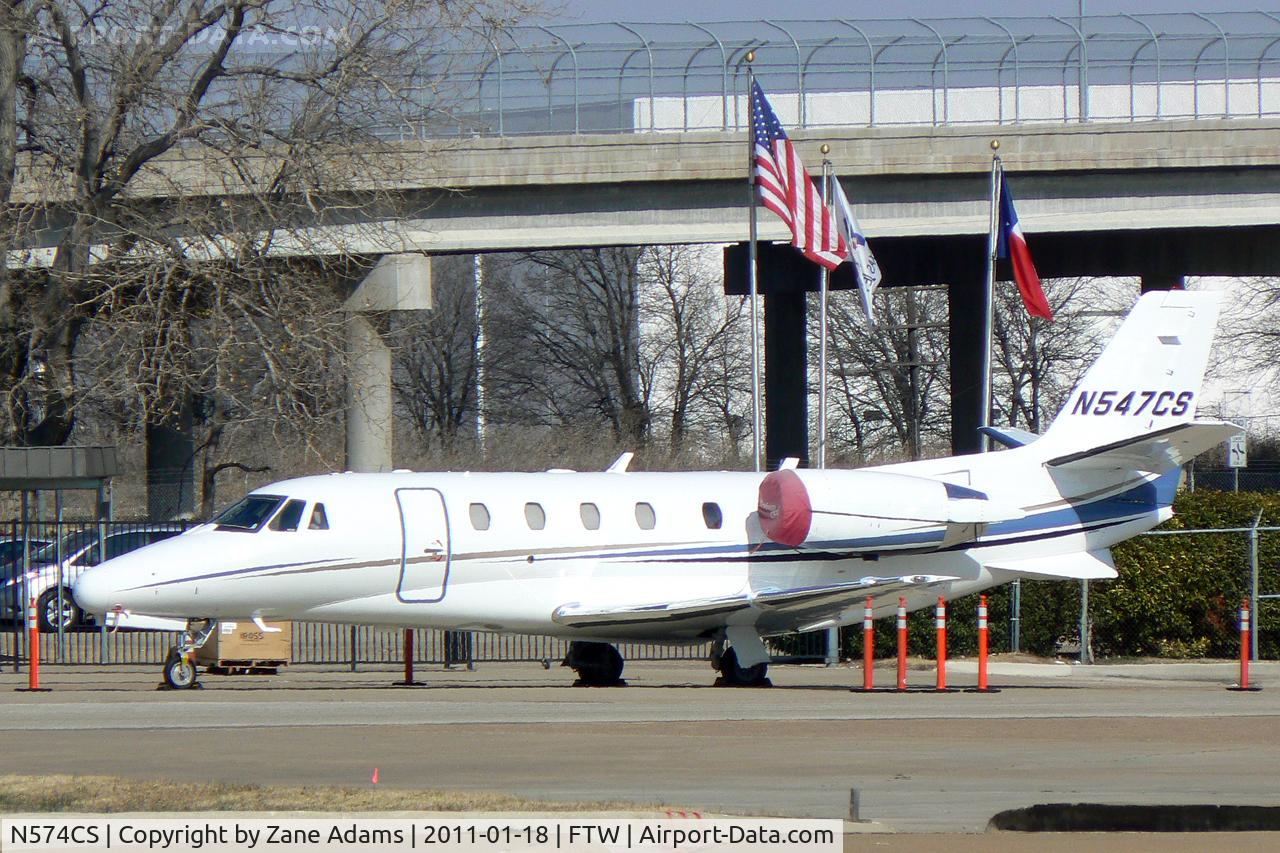 N574CS, Cessna 560XL C/N 560-5705, At Meacham Field, Fort Worth, TX