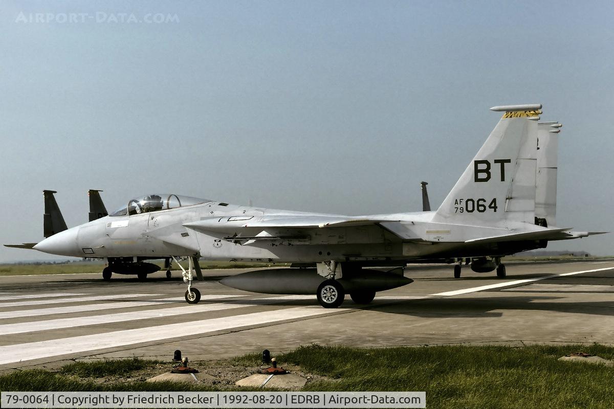 79-0064, 1979 McDonnell Douglas F-15C Eagle C/N 0612/C133, line up