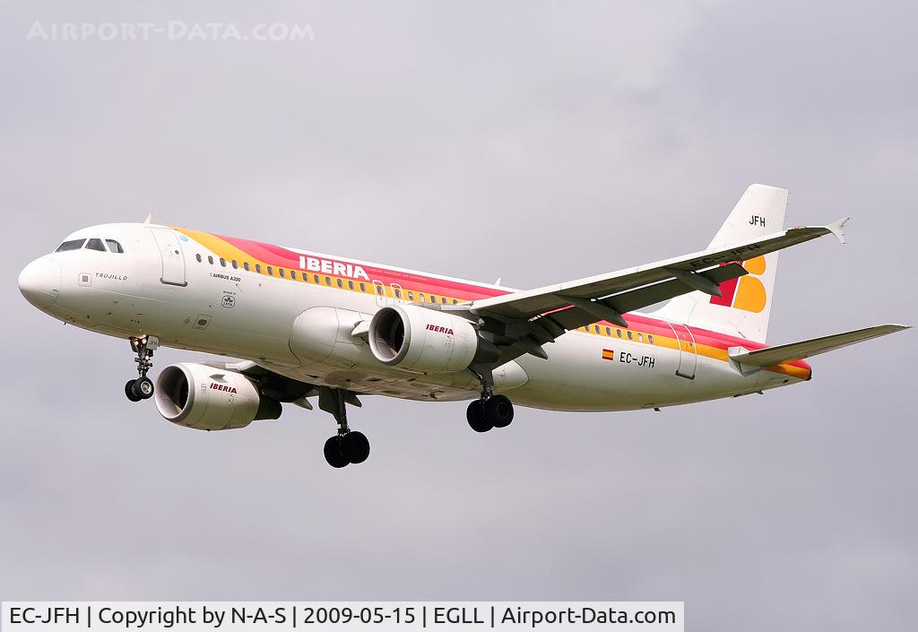 EC-JFH, 2003 Airbus A320-214 C/N 2104, Short final