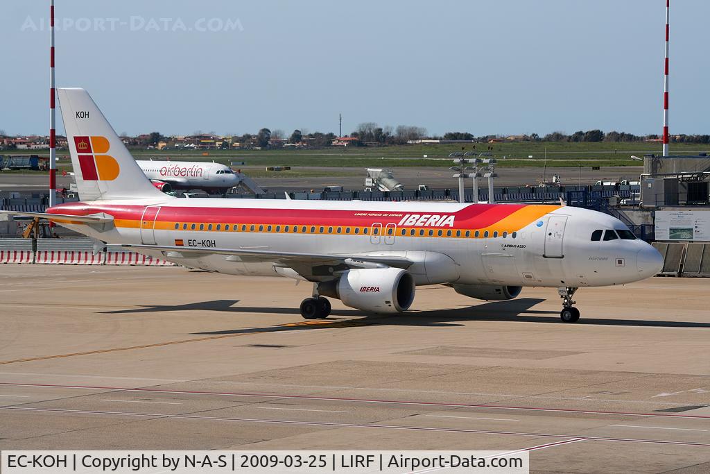 EC-KOH, 2004 Airbus A320-214 C/N 2248, Heading out from the terminal