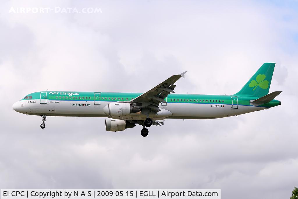 EI-CPC, 1998 Airbus A321-211 C/N 0815, Short final