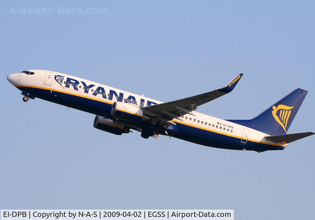 EI-DPB, 2006 Boeing 737-8AS C/N 33603, Departing
