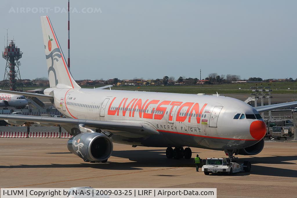 I-LIVM, 2003 Airbus A330-243 C/N 551, Push back