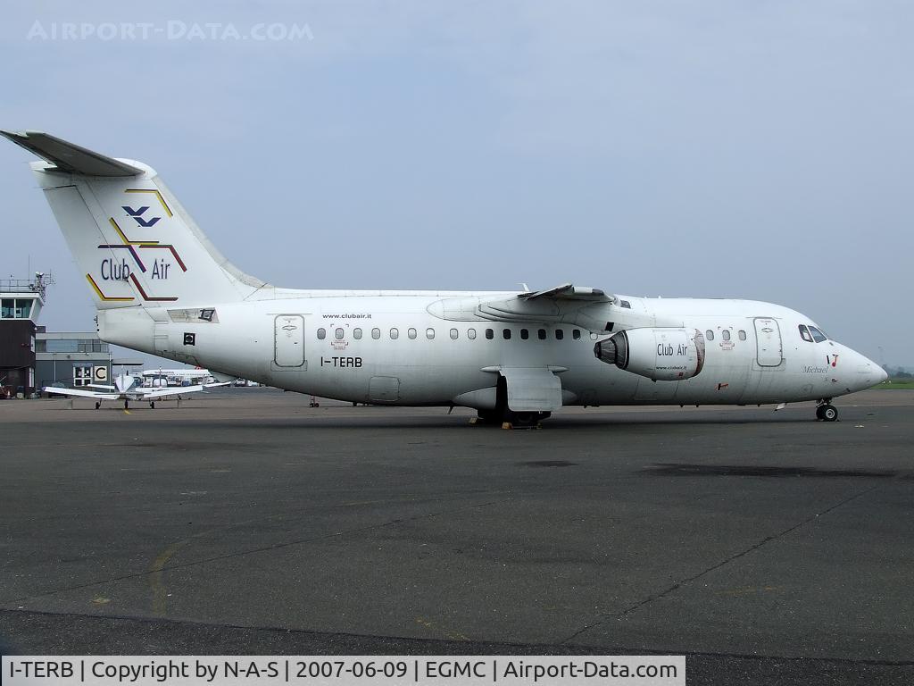 I-TERB, 1983 British Aerospace BAe.146-200 C/N E2012, Stored