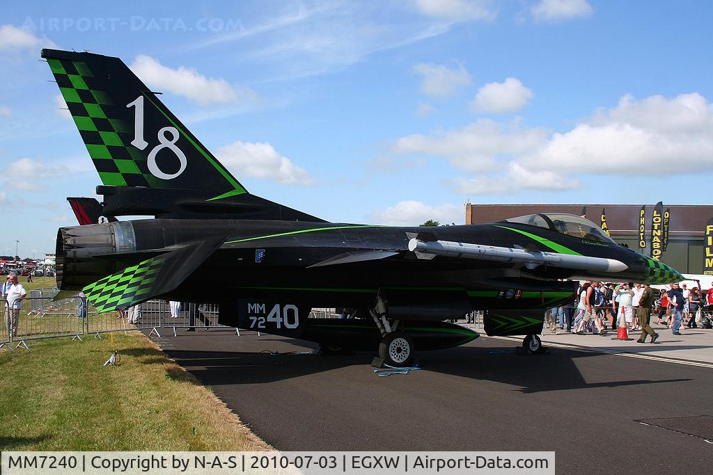 MM7240, General Dynamics F-16A Fighting Falcon C/N 61-403, Static