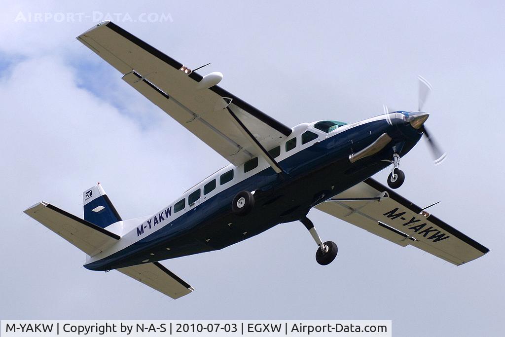 M-YAKW, 2004 Cessna 208B Grand Caravan C/N 208B-1059, Departing during the airshow