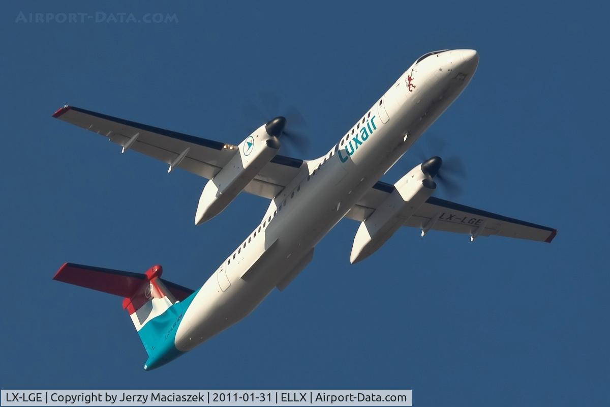 LX-LGE, 2009 De Havilland Canada DHC-8-402Q Dash 8 C/N 4284, LX-LGZ_ Embraer ERJ-145LU,