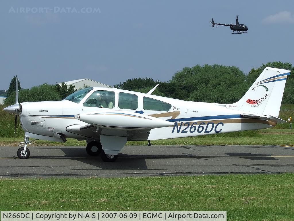N266DC, 1973 Beech F33A Bonanza C/N CE-418, A Long way from home. All the way from India