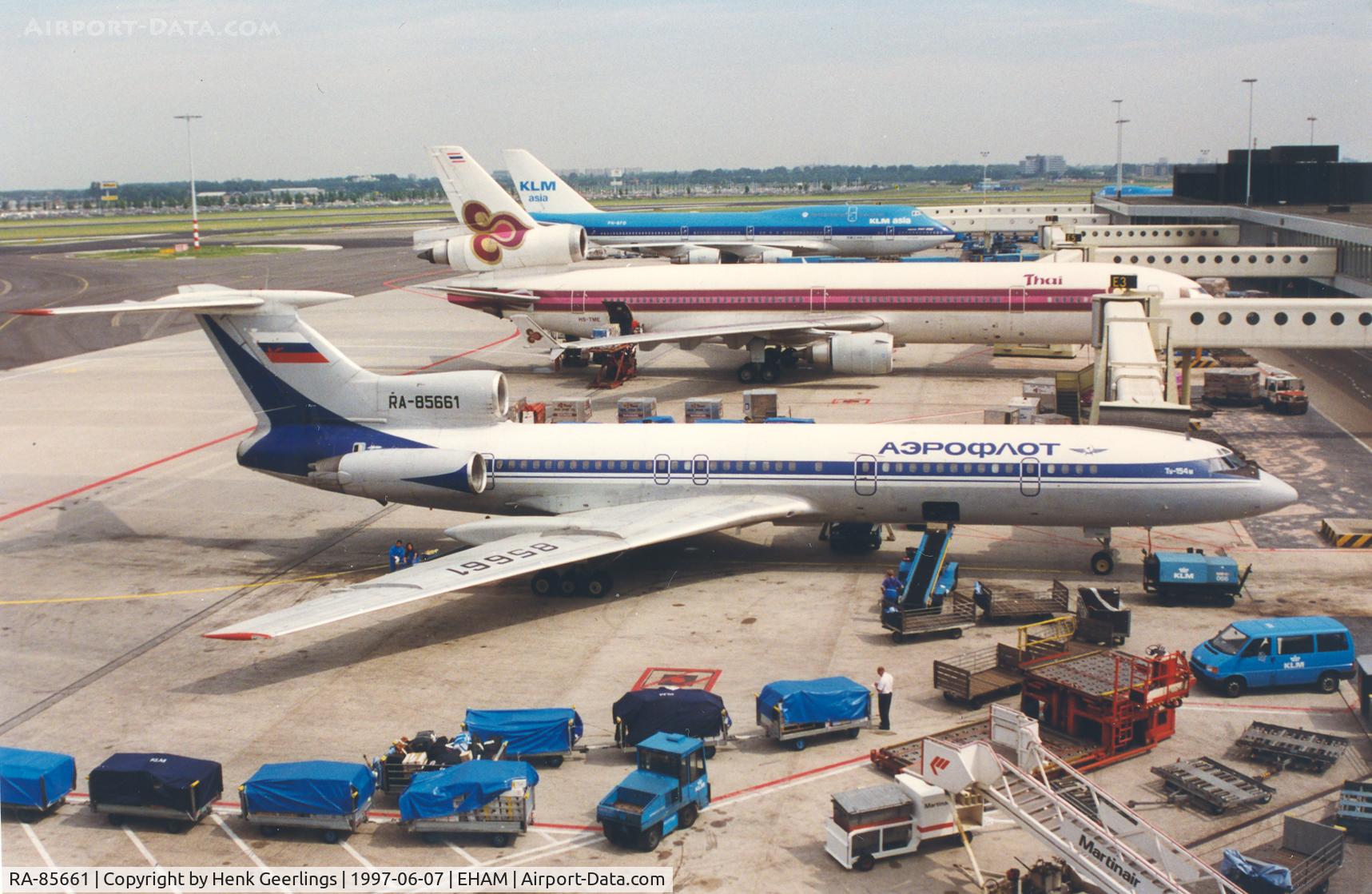 RA-85661, 1989 Tupolev Tu-154M C/N 89A811, Aeroflot