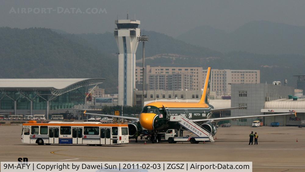 9M-AFY, 2007 Airbus A320-216 C/N 3194, 9M-AFY TEAM LOTUS