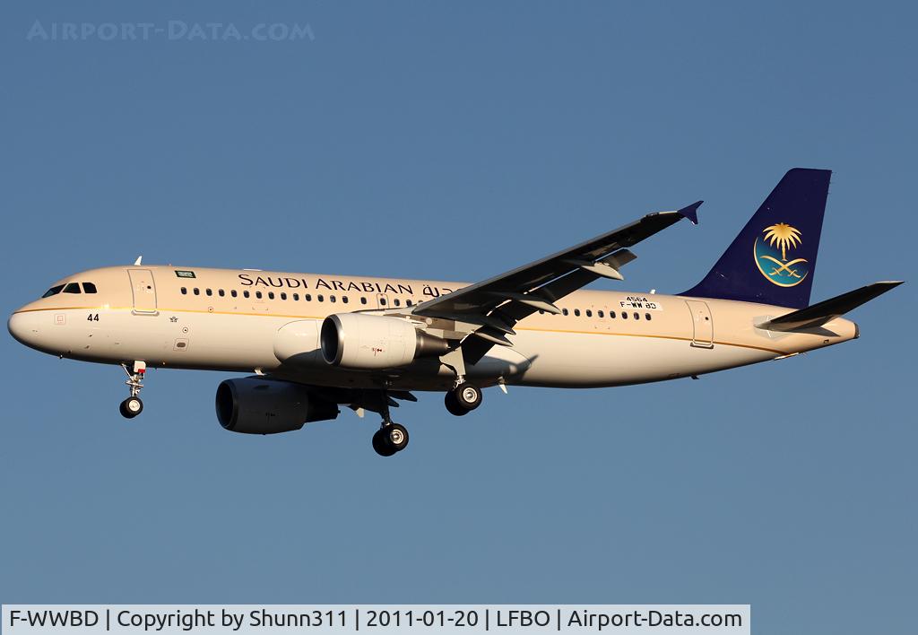 F-WWBD, 2010 Airbus A320-214 C/N 4564, C/n 4564 - To be HZ-AS44