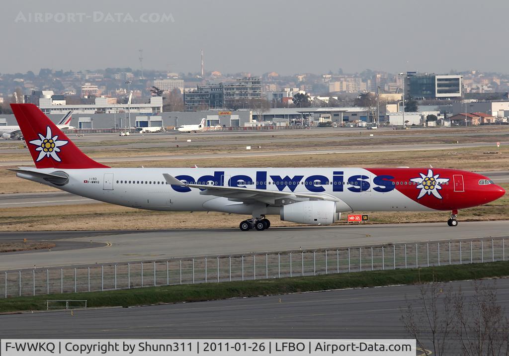 F-WWKQ, 2010 Airbus A330-343X C/N 1193, C/n 1193 - To be HB-JHQ