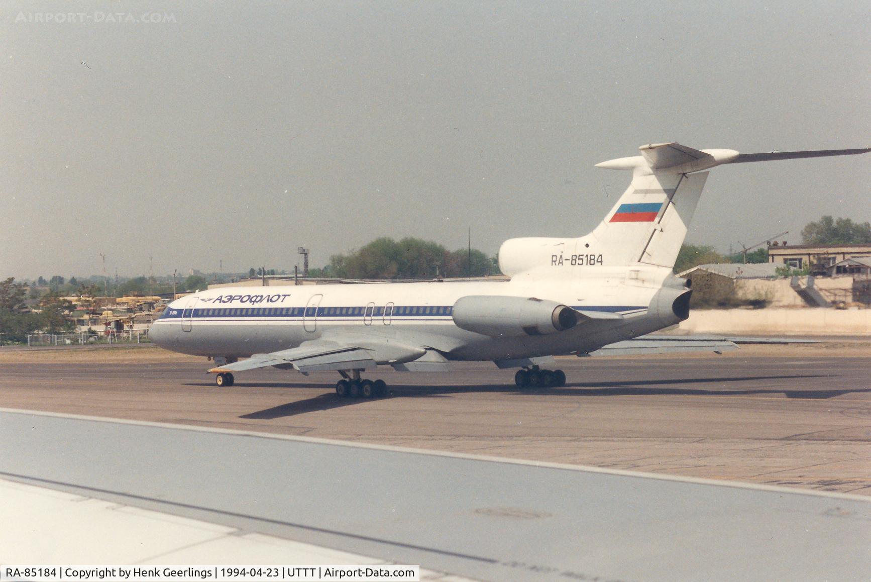 RA-85184, Tupolev Tu-154B C/N ??184, Aeroflot