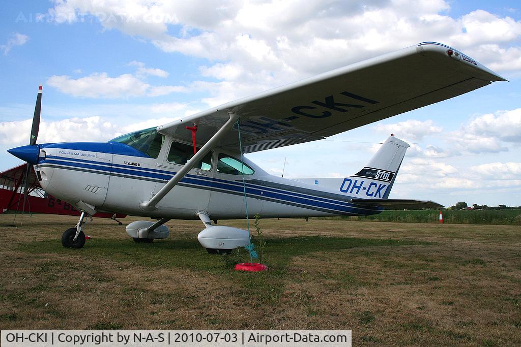 OH-CKI, 1982 Cessna 182R Skylane C/N 18268278, Taken at East Winch, UK.