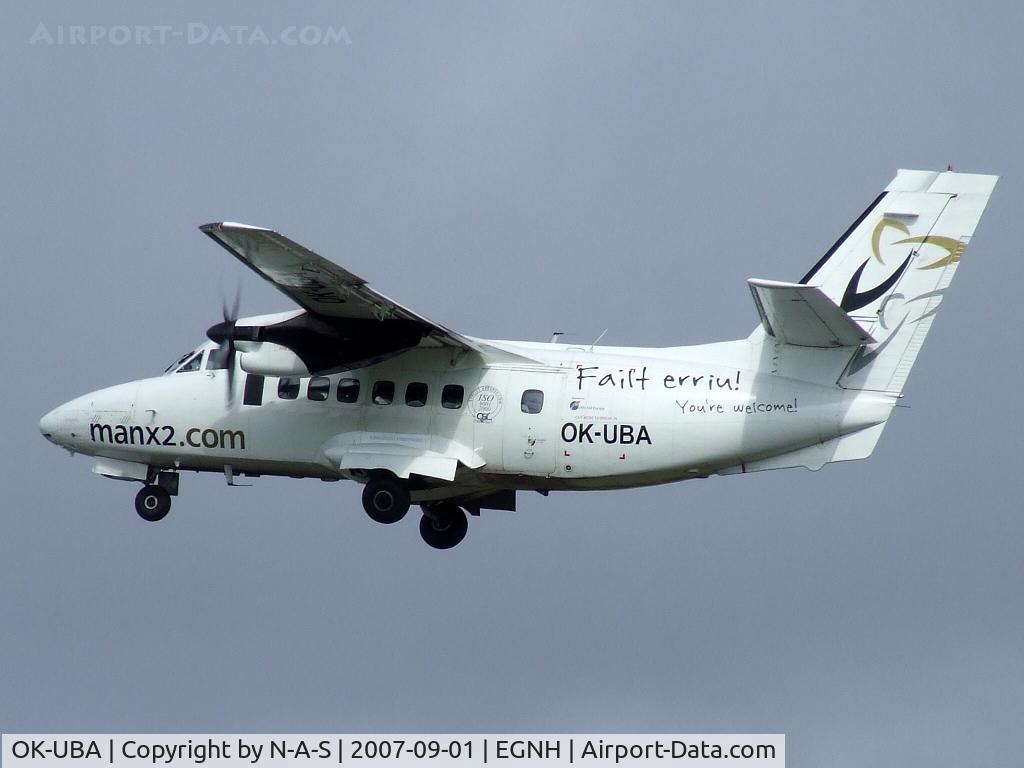 OK-UBA, 1989 Let L-410UVP-E3 Turbolet C/N 892319, Departing