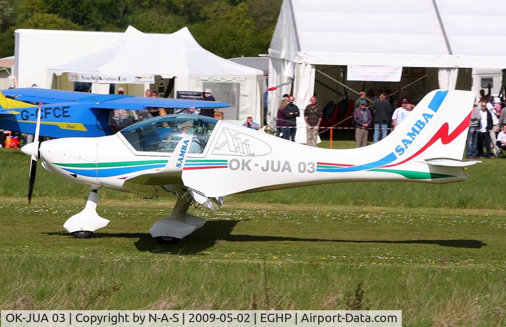 OK-JUA 03, Urban Air UFM-10 Samba C/N Not found OK-JUA 03, Landing at Micro Trade fair