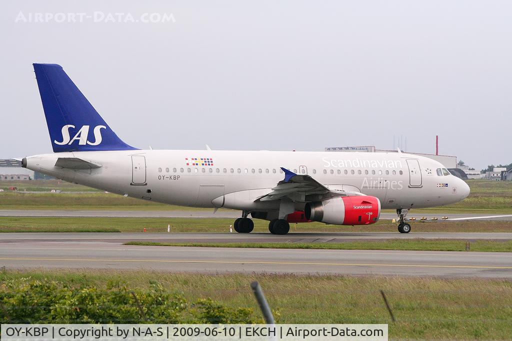 OY-KBP, 2006 Airbus A319-132 C/N 2888, Heading for departure