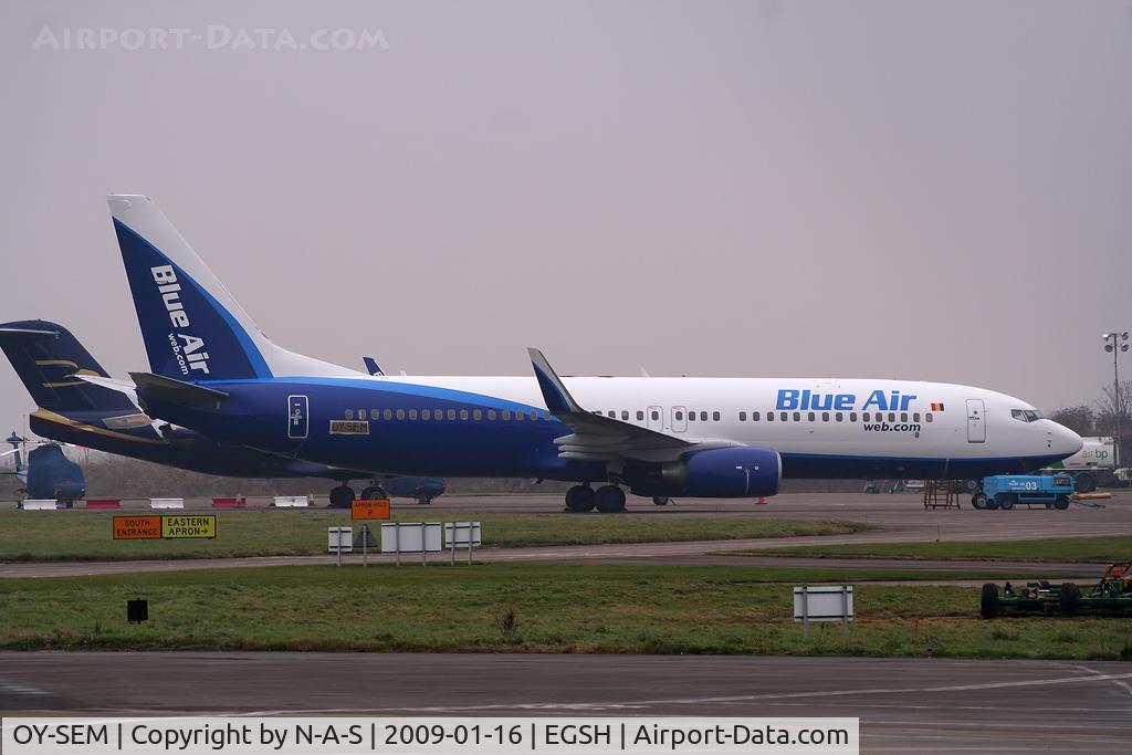 OY-SEM, 2004 Boeing 737-8BK C/N 33019, Shortly before delivery to Blue Air