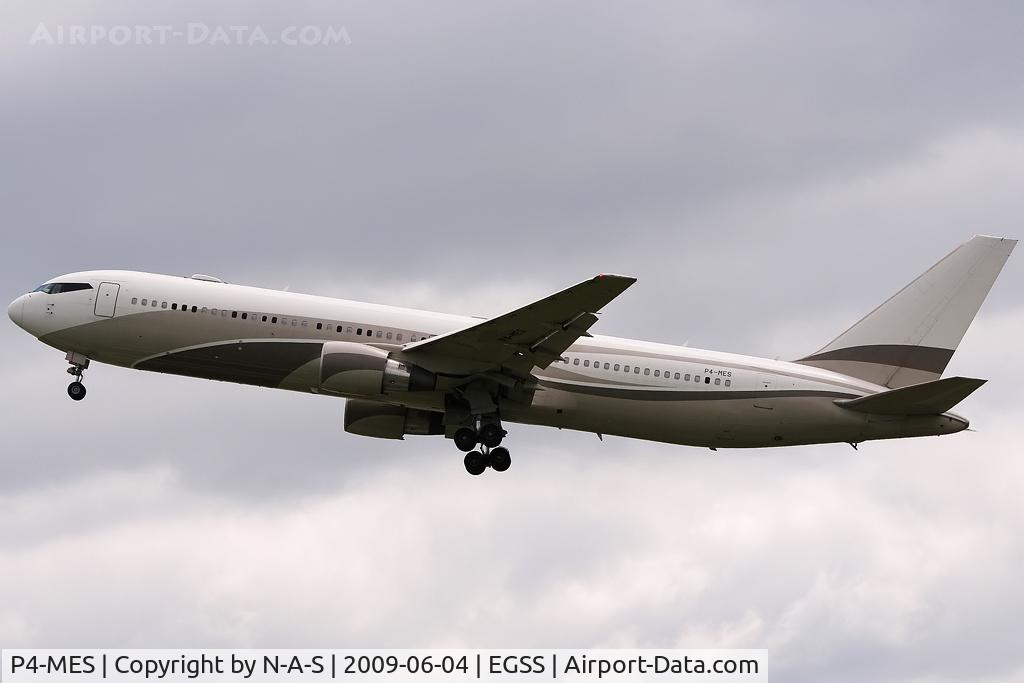P4-MES, 2003 Boeing 767-33A C/N 33425, Departing