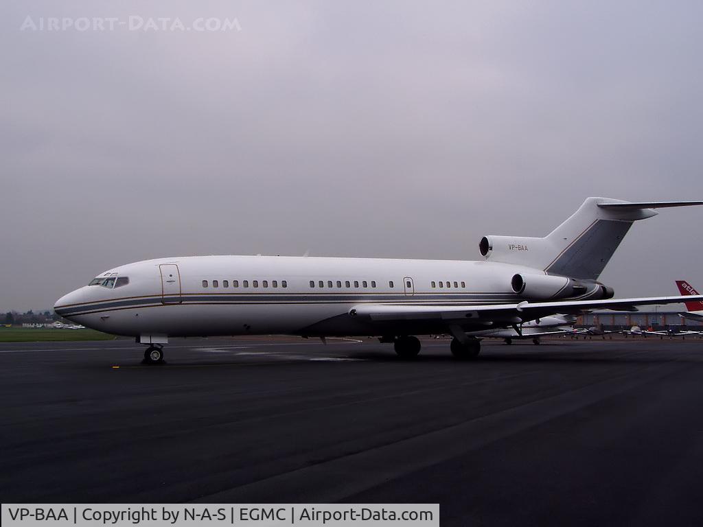 VP-BAA, 1966 Boeing 727-51 C/N 19123, Parked awaiting attention with ATC Lasham