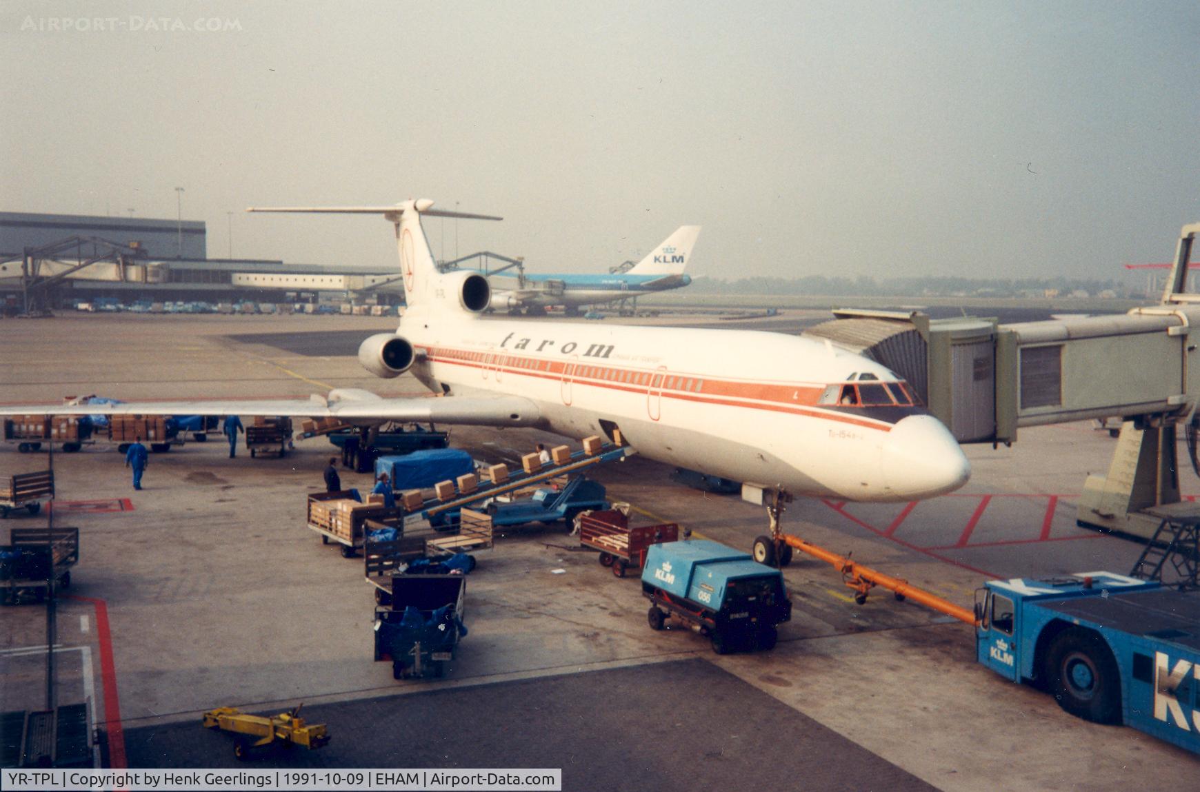 YR-TPL, 1980 Tupolev Tu-154B-2 C/N 80A428, Tarom