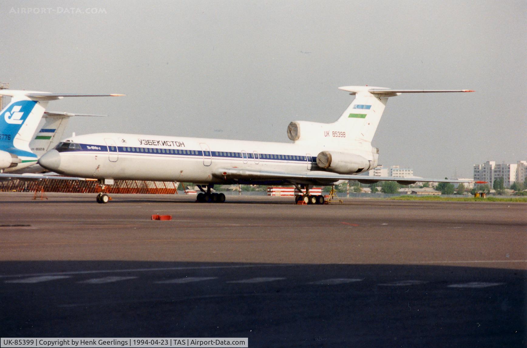UK-85399, 1979 Tupolev Tu-154B-2 C/N 79A399, Uzbekistan Airlines