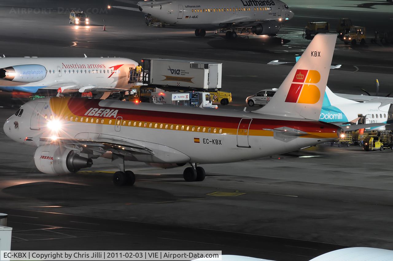 EC-KBX, 2007 Airbus A319-111 C/N 3078, IBE